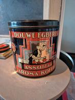Vintage Douwe Egberts Koffieblik - Art Deco, Verzamelen, Blikken, Ophalen, Gebruikt, Koffie, Douwe Egberts