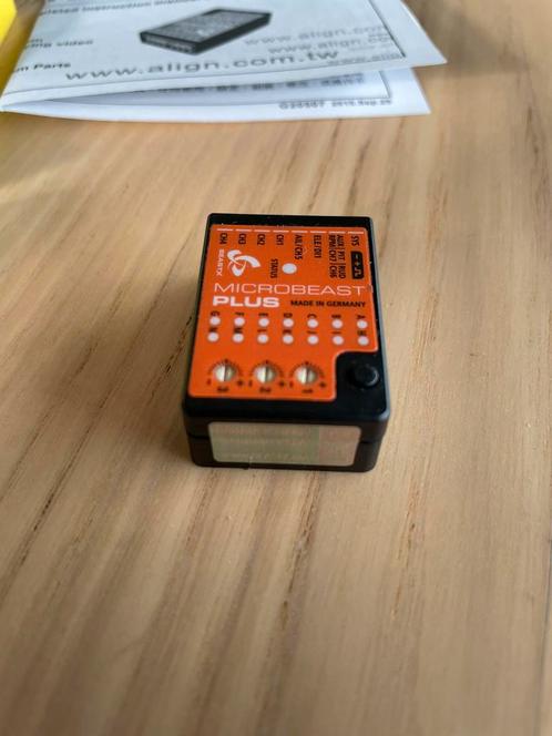 Microbeast Plus Flybarless systeem, Hobby en Vrije tijd, Modelbouw | Radiografisch | Overige, Zo goed als nieuw, Ophalen of Verzenden