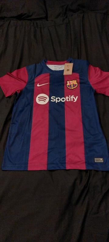 FC Barcelona 2023/24 Thuisshirt - Nieuw met kaartjes beschikbaar voor biedingen