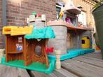 Fisher Price Little People kasteel met accessoires, Ophalen, Gebruikt, Speelset, Met geluid