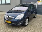 Opel Meriva 1.4 Turbo Cosmo NETTE AUTO - PDC - NWE APK., Voorwielaandrijving, Gebruikt, Blauw, Leder en Stof