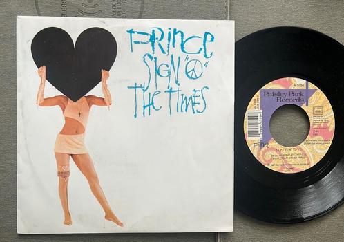 Prince - Sign of the Times 7” FR 1987, Cd's en Dvd's, Vinyl Singles, Gebruikt, Pop, Ophalen of Verzenden