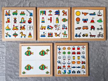 Rolf memory, rubriceer lotto, domino + boven-onder (schoon)  beschikbaar voor biedingen