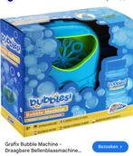 Draagbare Bellenblaas Bubble machine NIEUW !, Ophalen of Verzenden, Nieuw, Jongen of Meisje