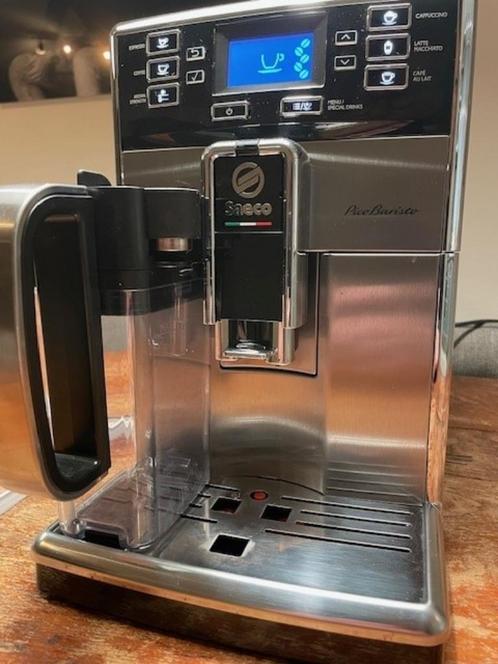 Saeco Pico Baristo Aut. koffiemachine in prima staat!, Witgoed en Apparatuur, Koffiezetapparaten, Gebruikt, Gemalen koffie, Koffiemachine