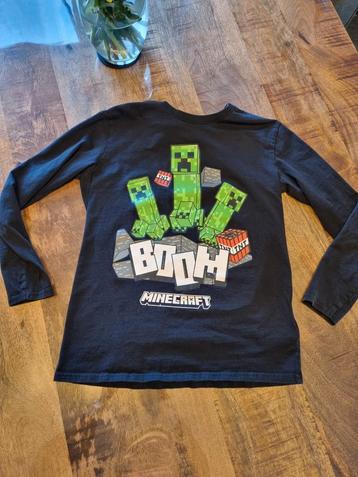 Shirt Minecraft maat 146 152  beschikbaar voor biedingen