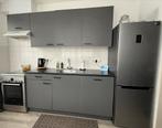 Parallel Grijze keuken te koop!, Ophalen, Dubbelwandige keuken, Zo goed als nieuw, Hout