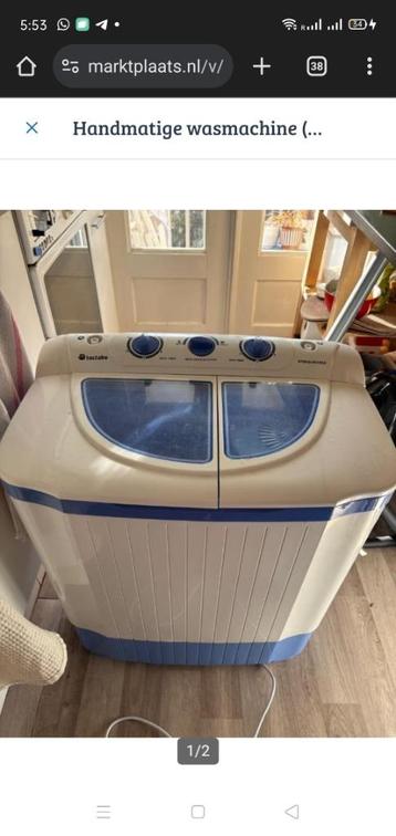 Tectake Mini wasmachine Campingwasmachine - Studentenkamer beschikbaar voor biedingen