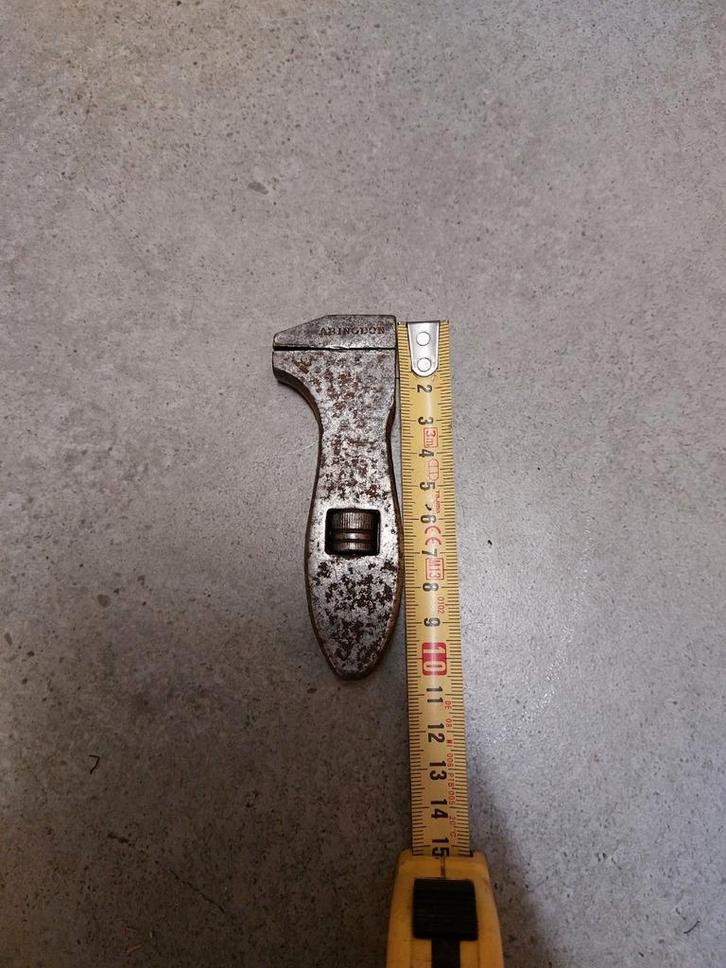 VINTAGE KING DICK ABINGTON SLEUTEL VERSTELBARE SLEUTEL., Antiek en Kunst, Antiek | Gereedschap en Instrumenten, Ophalen of Verzenden