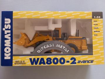 Komatsu WA800-2 wiellader van Joal 1:50 nieuw in doos beschikbaar voor biedingen