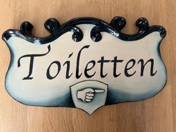 Efteling origineel wegwijzerbord 30 x 20 cm. handbeschilderd beschikbaar voor biedingen