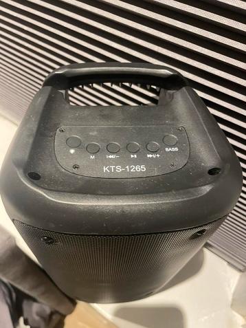 KTS-1265 Muziekbox - Draagbare Speaker beschikbaar voor biedingen