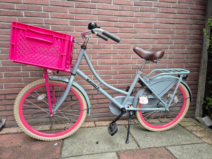 Meisjesfiets 22 inch - Leuke kinderfiets!, Fietsen en Brommers, Fietsen | Meisjes, Gebruikt, 22 inch, Ophalen