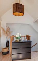 Set van twee zwarte Nymö hanglampen Ikea, Huis en Inrichting, Lampen | Hanglampen, Ophalen, Zo goed als nieuw, Kunststof, Minder dan 50 cm