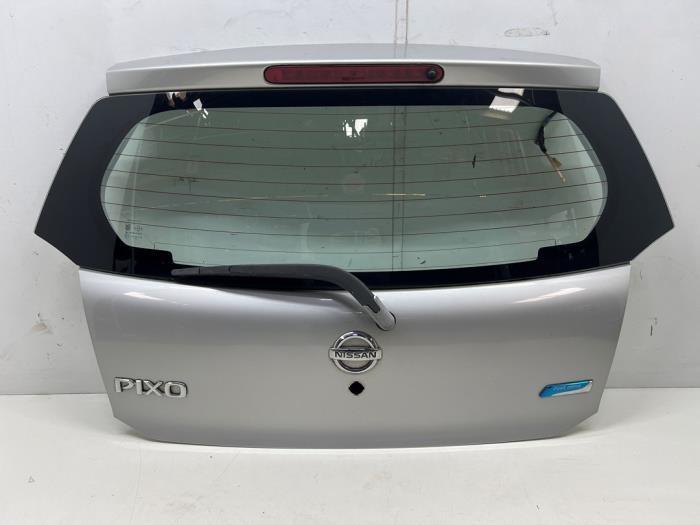 Achterklep van een Nissan Pixo (Z2S), Auto-onderdelen, Carrosserie en Plaatwerk, Achterklep, Nissan, Gebruikt, 3 maanden garantie