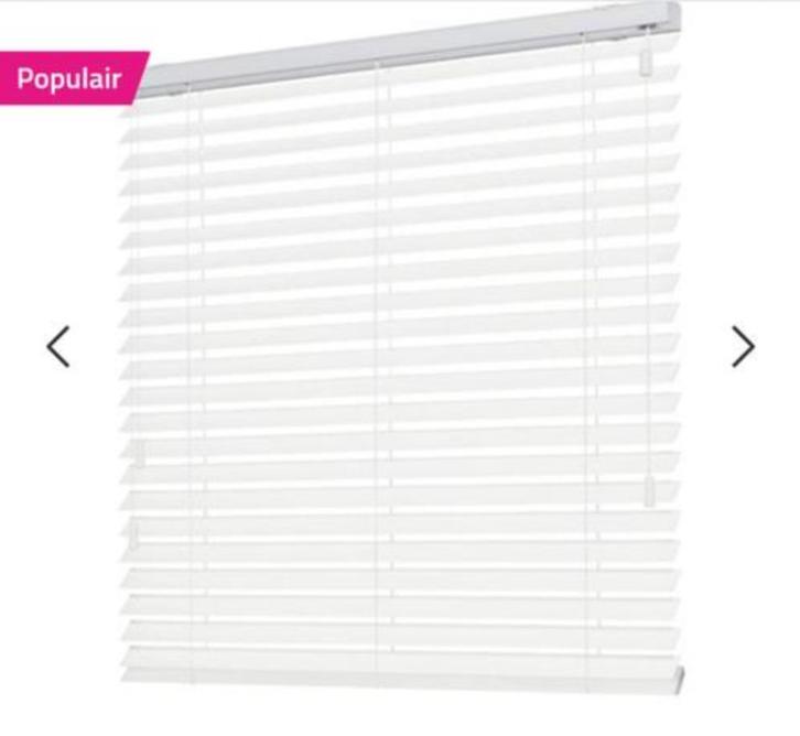 Nieuwe witte jaloezieën B72cm, Huis en Inrichting, Stoffering | Gordijnen en Lamellen, Nieuw, 200 cm of meer, 50 tot 100 cm, Wit