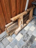 Te koop antiek  thuin tafel, Ophalen of Verzenden, Zo goed als nieuw, Rechthoekig, Hout