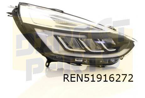 Renault Clio IV (9/16-10/19) Koplamp Rechts (LED) (intense/B, Auto-onderdelen, Verlichting, Renault, Nieuw, Verzenden