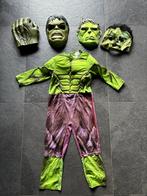 Marvel Hulk Kostuum 5-6 jaar + Maskers & Hand, Ophalen of Verzenden, Gebruikt, Jongen