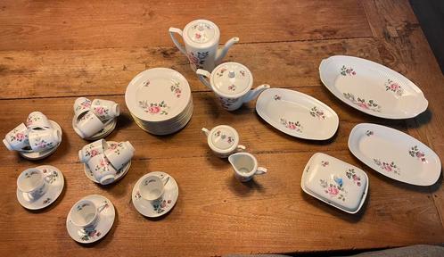 Janolina koffie / theeservies, Huis en Inrichting, Keuken | Servies, Zo goed als nieuw, Overige typen, Overige stijlen, Porselein