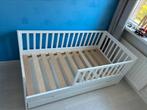 Wit Peuterbed Plume 140x70 met bedlade van Petit Amelie, Ophalen, Gebruikt, 70 tot 85 cm, 140 tot 160 cm