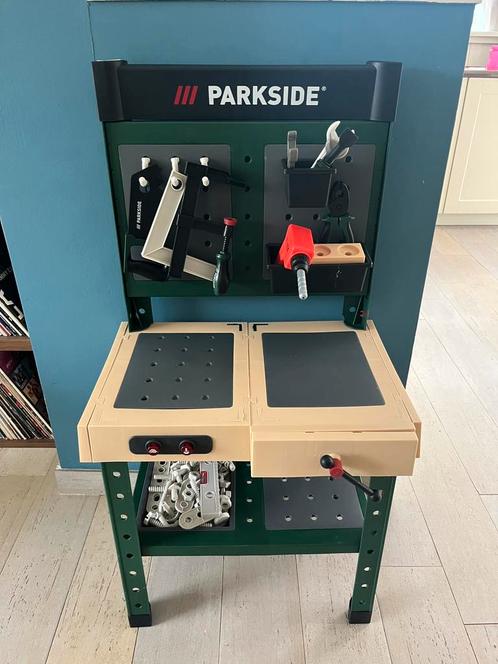 Parkside werkbank, Kinderen en Baby's, Speelgoed | Speeltafels, Zo goed als nieuw, Ophalen
