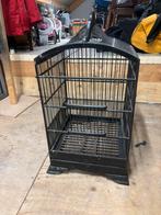 Mooie antieke vogel kooi, Ophalen of Verzenden, Zo goed als nieuw, Hout, Vogelkooi