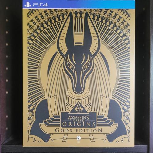Assassin's Creed Origins GOD Edition game + figurine, Spelcomputers en Games, Games | Sony PlayStation 4, Zo goed als nieuw, Avontuur en Actie