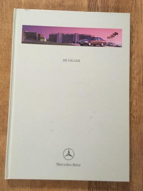 Mercedes S klasse, Boeken, Auto's | Folders en Tijdschriften, Nieuw, Mercedes, Ophalen of Verzenden
