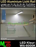 LED Profiel Rigid Strip Bar Rail 50cm SMD5730 Wit 6000K, Ophalen of Verzenden, Nieuw, Aluminium, Broedkooi of Kweekkooi