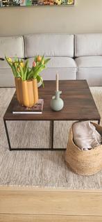 Salontafel coffee table hout staal, 50 tot 100 cm, Minder dan 50 cm, Ophalen, 50 tot 100 cm