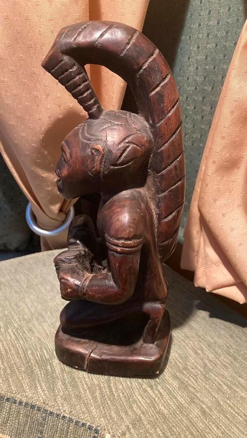 Beeld Kongo Statue Maternity Figure Congo, Antiek en Kunst, Kunst | Niet-Westerse kunst, Verzenden