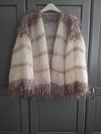 Nieuw handgemaakt mohair vest, een maat, Wit, Maat 46/48 (XL) of groter, Nieuw, Ophalen of Verzenden