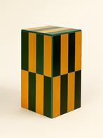 Uniek handgemaakt tafeltje, Huis en Inrichting, Ophalen, Minder dan 55 cm, Nieuw, 60 cm of meer