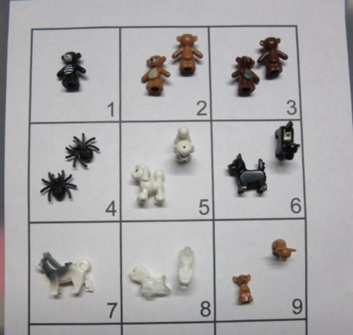 L168 LEGO DIEREN *NIEUW* ANIMALS HONDEN TEDDYBEREN SPIN, Kinderen en Baby's, Speelgoed | Duplo en Lego, Nieuw, Lego, Losse stenen