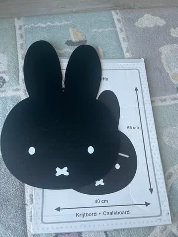 Miffy Krijtbord Wanddecoratie beschikbaar voor biedingen