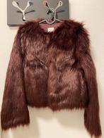 H&M Faux Fur Jas XS, Ophalen of Verzenden, Zo goed als nieuw, Maat 34 (XS) of kleiner, Bruin