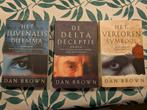 Dan Brown Trilogie - Juvenalis, Delta, Verloren Symbool, Ophalen of Verzenden, Gelezen, Dan Brown, Nederland