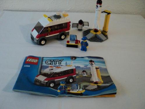 LEGO CITY nr 3366 SATELIET INSTALATIE, Kinderen en Baby's, Speelgoed | Duplo en Lego, Gebruikt, Lego, Complete set, Ophalen of Verzenden