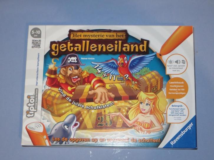 Ravensburger Tiptoi - Mysterie van het Getalleneiland 5+, Kinderen en Baby's, Speelgoed | Educatief en Creatief, Zo goed als nieuw