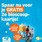 6 volle spaarkaarten 2de bioscoopkaartje gratis AH, Ophalen of Verzenden, Overige soorten, Volle spaarkaart