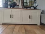 Dressoir groot 210 white met Acacia blad, met handgrepen, Ophalen