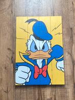 Houten donald duck schilderij, Ophalen of Verzenden, Donald Duck, Zo goed als nieuw