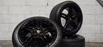 20" Porsche Panamera 971 2G velgen Michelin winterbanden 7mm, Gebruikt, Banden en Velgen, V, Personenwagen
