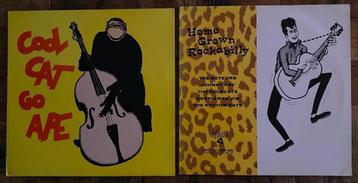 2 NIET-ALLERDAAGSE ORIGINELE ROCKABILLY-ALBUMS!! beschikbaar voor biedingen
