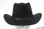 cowboy Western hoed zwart en wit maat 57, 58 en 59 Nieuw, Ophalen of Verzenden, Nieuw, Accessoires