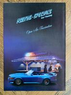 Folder leaflet Mercedes-Benz SL-klasse R107 tuner Koenig, Ophalen of Verzenden, Zo goed als nieuw, Mercedes, Koenig