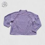 Korte gebreide lila trui, Paars, Maat 42/44 (L), Ophalen of Verzenden, Zo goed als nieuw