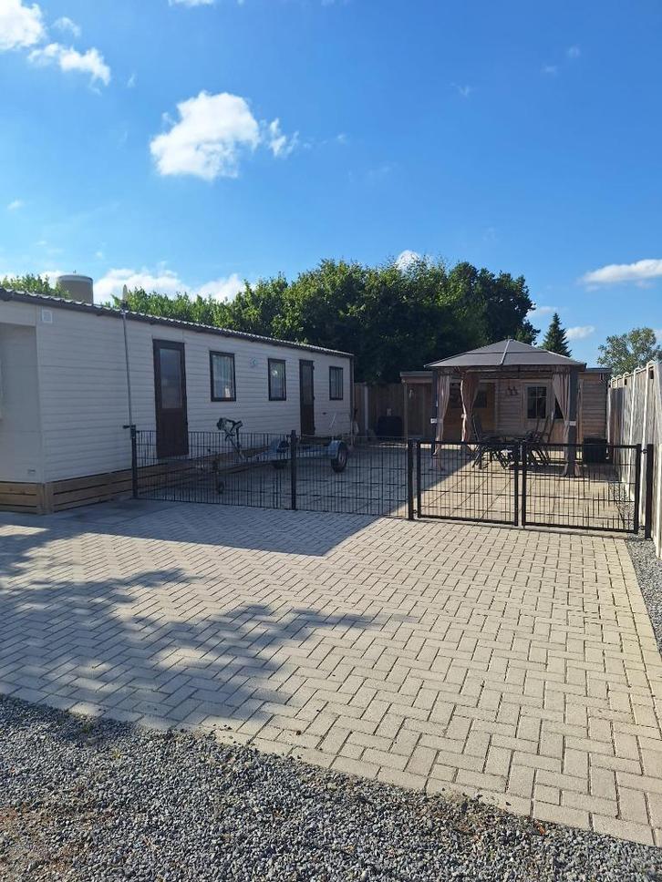 stacaravan "t Akkertien Vollenhove, Caravans en Kamperen, Stacaravans, meer dan 6, Ophalen of Verzenden