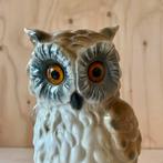 Vintage beeldje Uil motief. Cadeau voor dieren enthousiast, Ophalen of Verzenden, Gebruikt, Dier